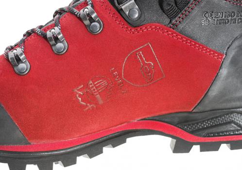 Buty pilarza Haix Protector Ultra Signal Red  buty, kurtki, spodnie, rękawice antyprzecięciowe