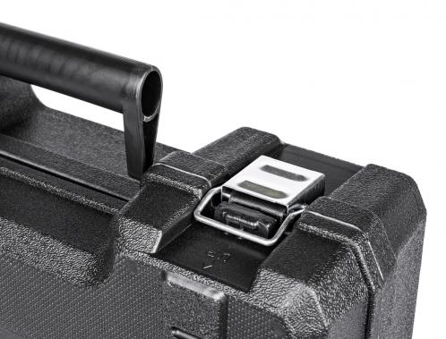 szlifierka kątowa cedrus power+ ag125li-set z baterią i ładowarką w walizce