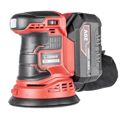 szlifierka mimośrodowa cedrus power+ os125li