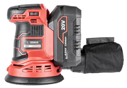 szlifierka mimośrodowa cedrus power+ os125li