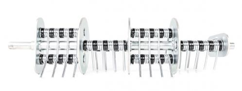 wałek ze sprężynami cedrus wertykulator cedwr46l-r heavy duty version