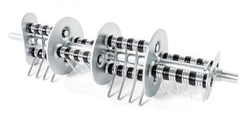 wałek ze sprężynami cedrus wertykulator cedwr46l-r heavy duty version