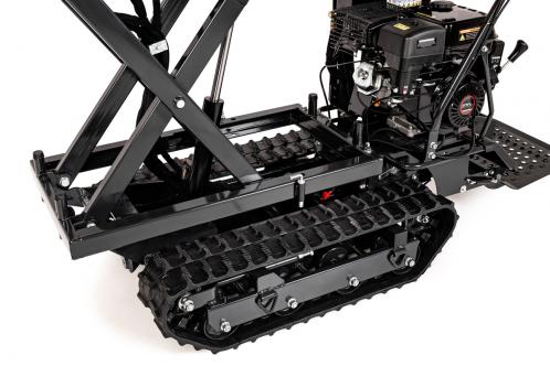 transporter spalinowy cedrus gąsienicowy górnego wysypu z ładowaczem tr500ge-hd-l
