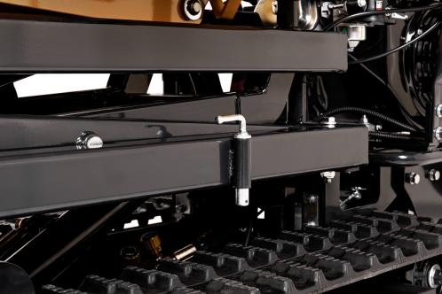 transporter spalinowy cedrus gąsienicowy górnego wysypu z ładowaczem tr500ge-hd-l