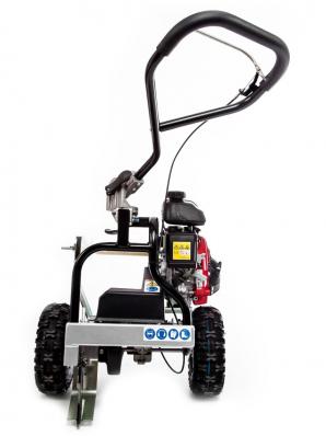 Maszyna do układania przewodu ograniczającego pracę kosiarki automatycznej