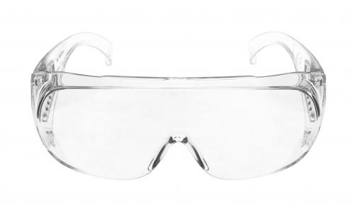 3M Okulary przeciwodpryskowe nieparujące VS-160 z poliwęglanu