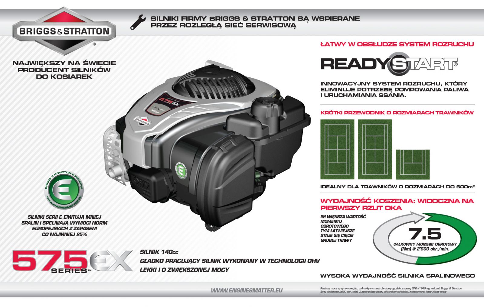 briggs and stratton silniki sprzęt, silniki do kosiarek