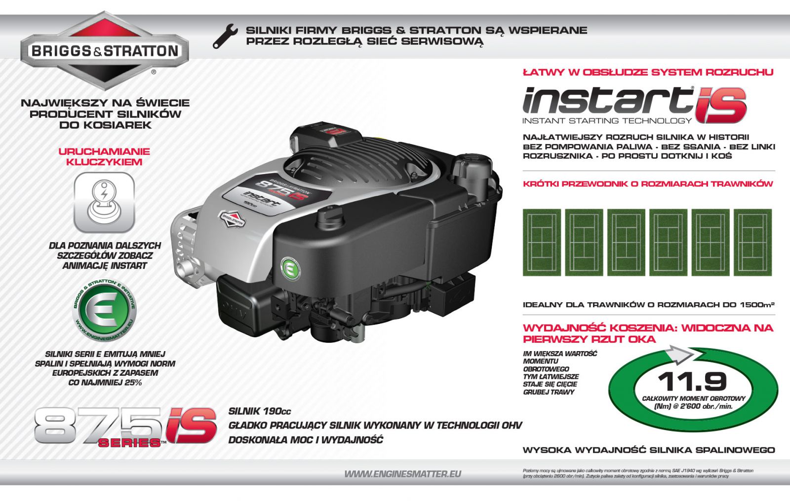 briggs and stratton silniki sprzęt, silniki do kosiarek, silniki do traktorków