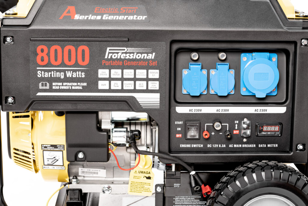 Agregat prądotwórczy Loncin LC8000D-AS-1F 13