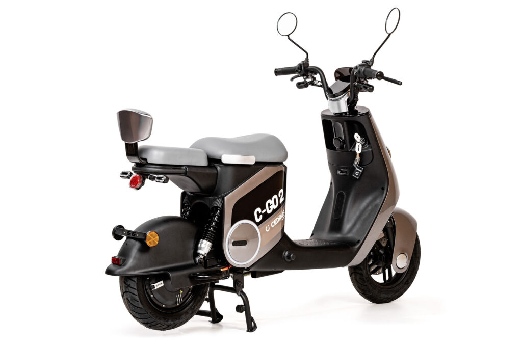 Skuter elektryczny Cedrus by Luyuan C-GO-2G-ZQQ2 szary 6