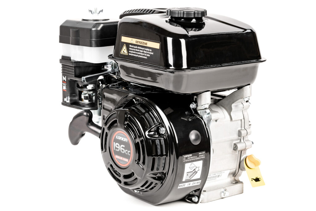 Silnik Loncin G200F-R wał poziomy 19,05 mm / 62 mm z dod. wałkiem
