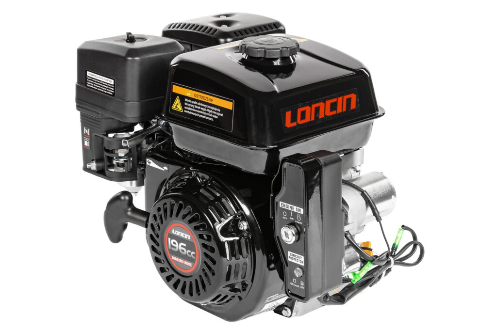 Silnik Loncin G200FD-A wał poziomy 20 mm / 53 mm