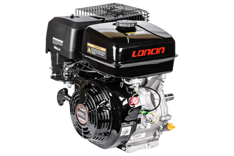 Silnik Loncin G420F-I wał poziomy 25.4 mm / 88,5 mm
