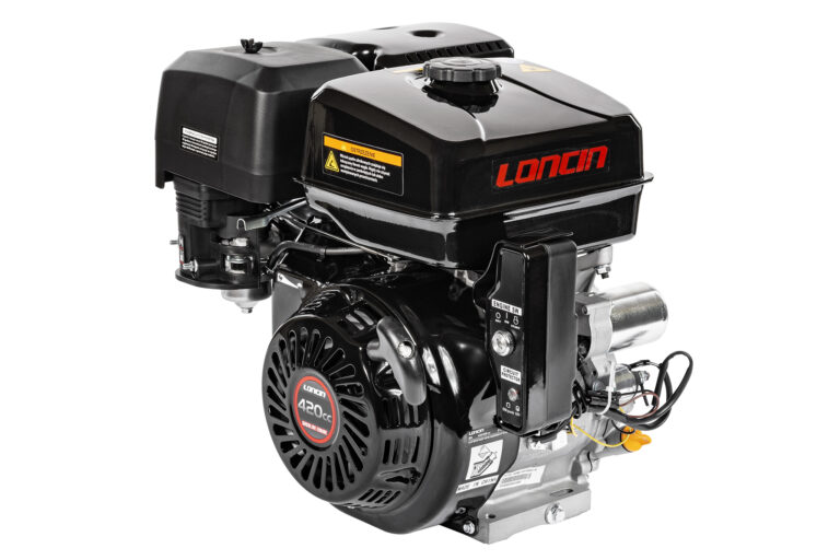 Silnik Loncin G420FD-A wał poziomy 25 mm / 60 mm
