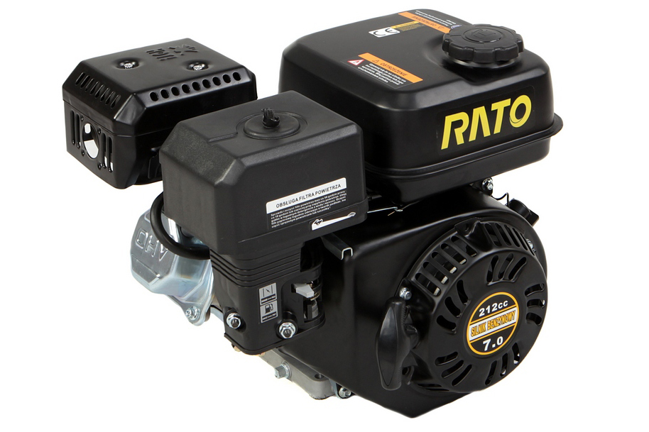 Silnik Rato R210 wał poziomy 19,05 mm / 61 mm