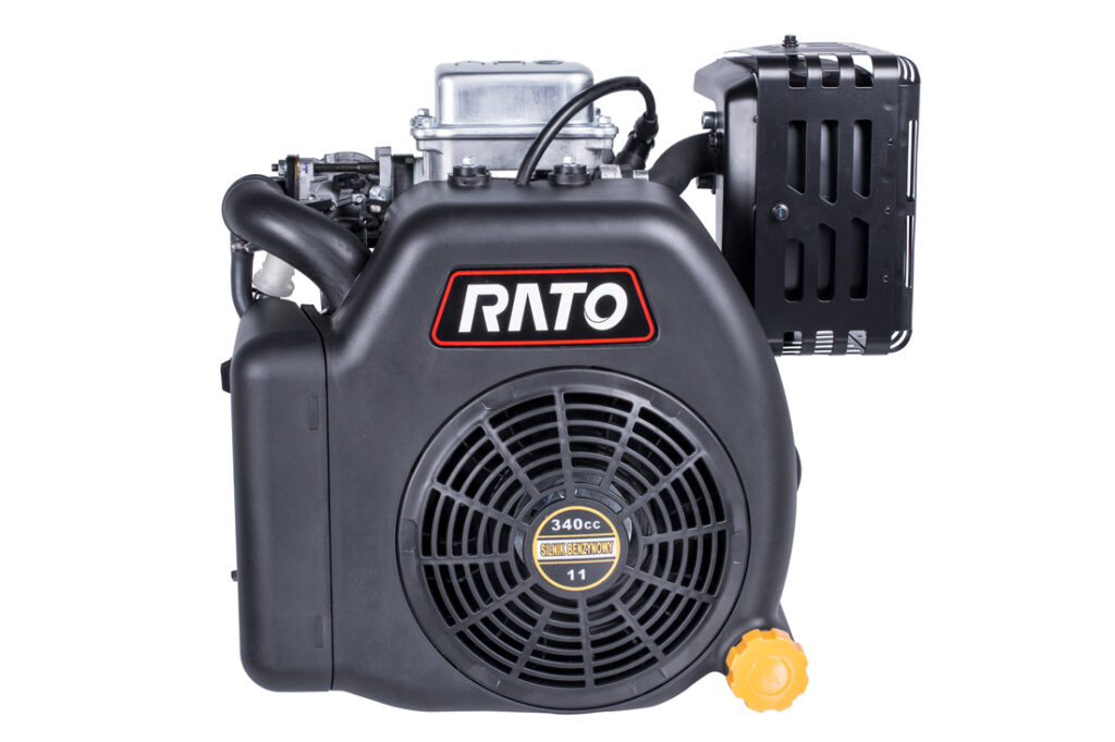 Silnik Rato RV340 wał pionowy 25.4 mm / 80 mm